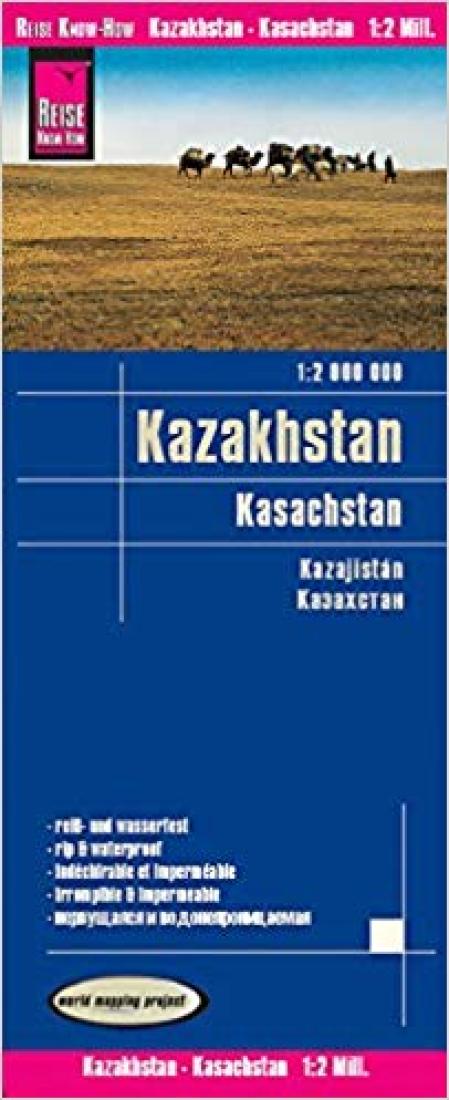 Kasachstan : 1:2 000 000 = Kazakhstan : 1:2 000 000 = Kazajistán : 1:2 000 000 : 1:2 000 000