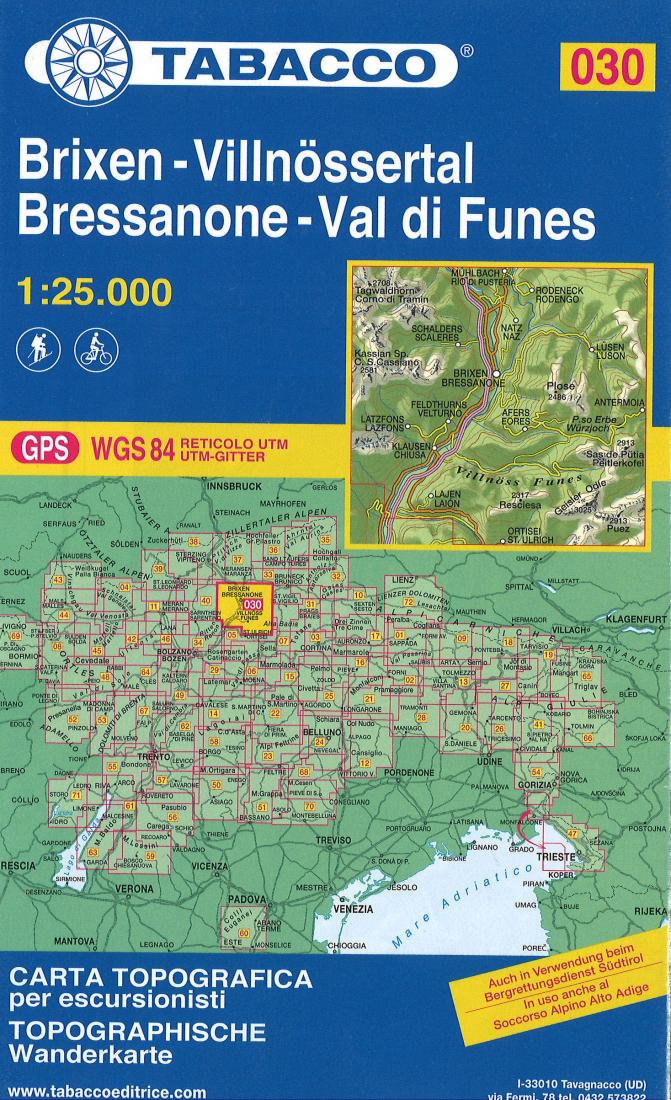 Bressanone/Brixen - Val di Funes/Villnosstal