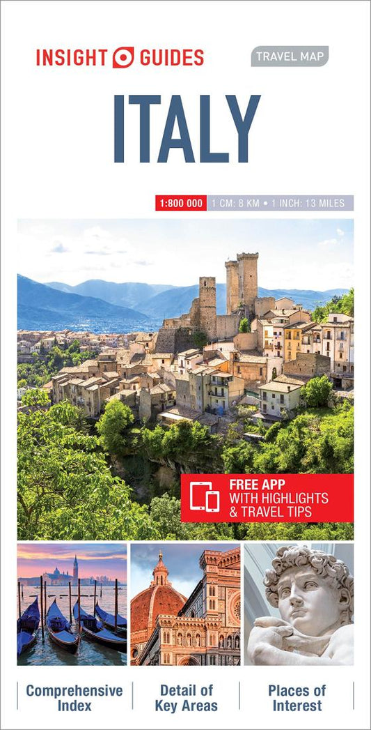 Italy : Insight Guides Travel Map