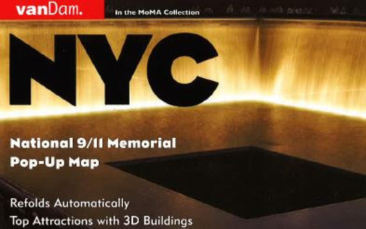 NYC : national 9/11 memorial pop-up map