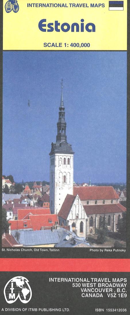 Estonia Travel Map