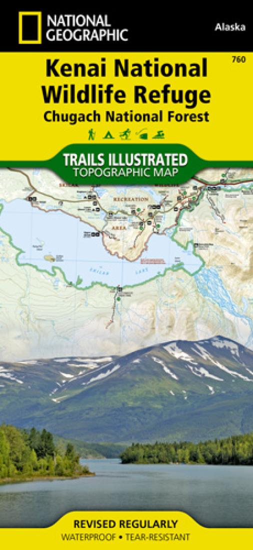 Kenai National Wildlife Refuge and Chugach National Forest, Map 760