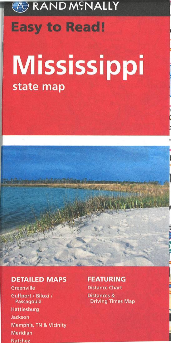 Mississippi : state map : easy to read!