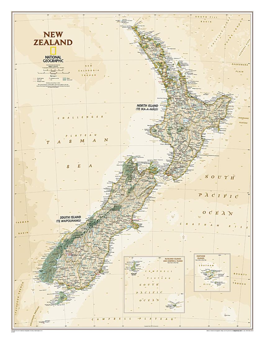 New Zealand Executive [Laminated]