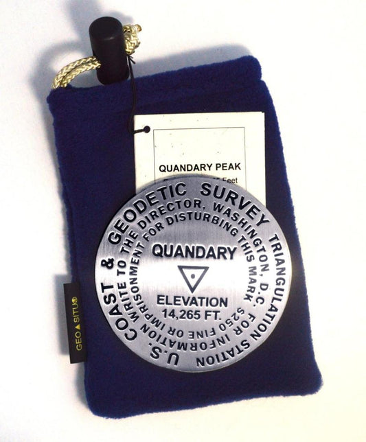 Quandary Peak, Colorado paperweight