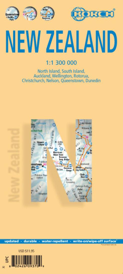 New Zealand Road Map