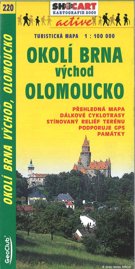 Okolí Brna východ Olomoucko