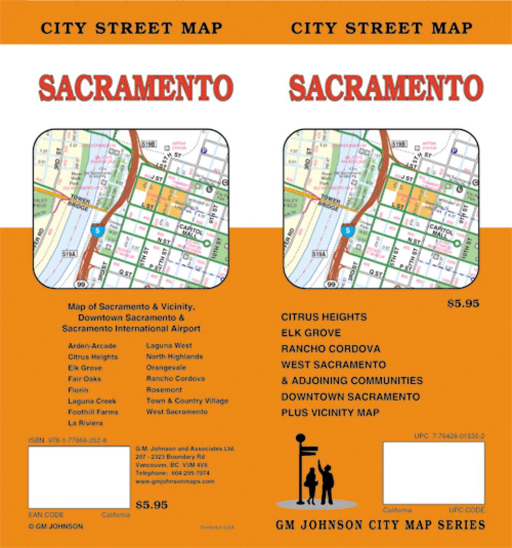 Sacramento : city street map