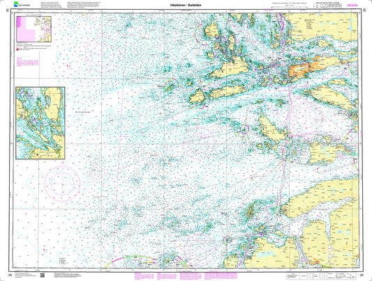 Håsteinen - Batalden - 26 - Norway Kartverket Nautical Charts