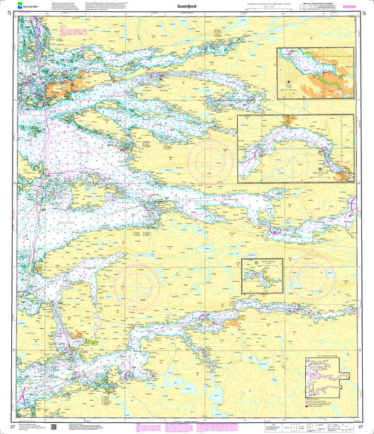 Sunnfjord - 27 - Norway Kartverket Nautical Charts