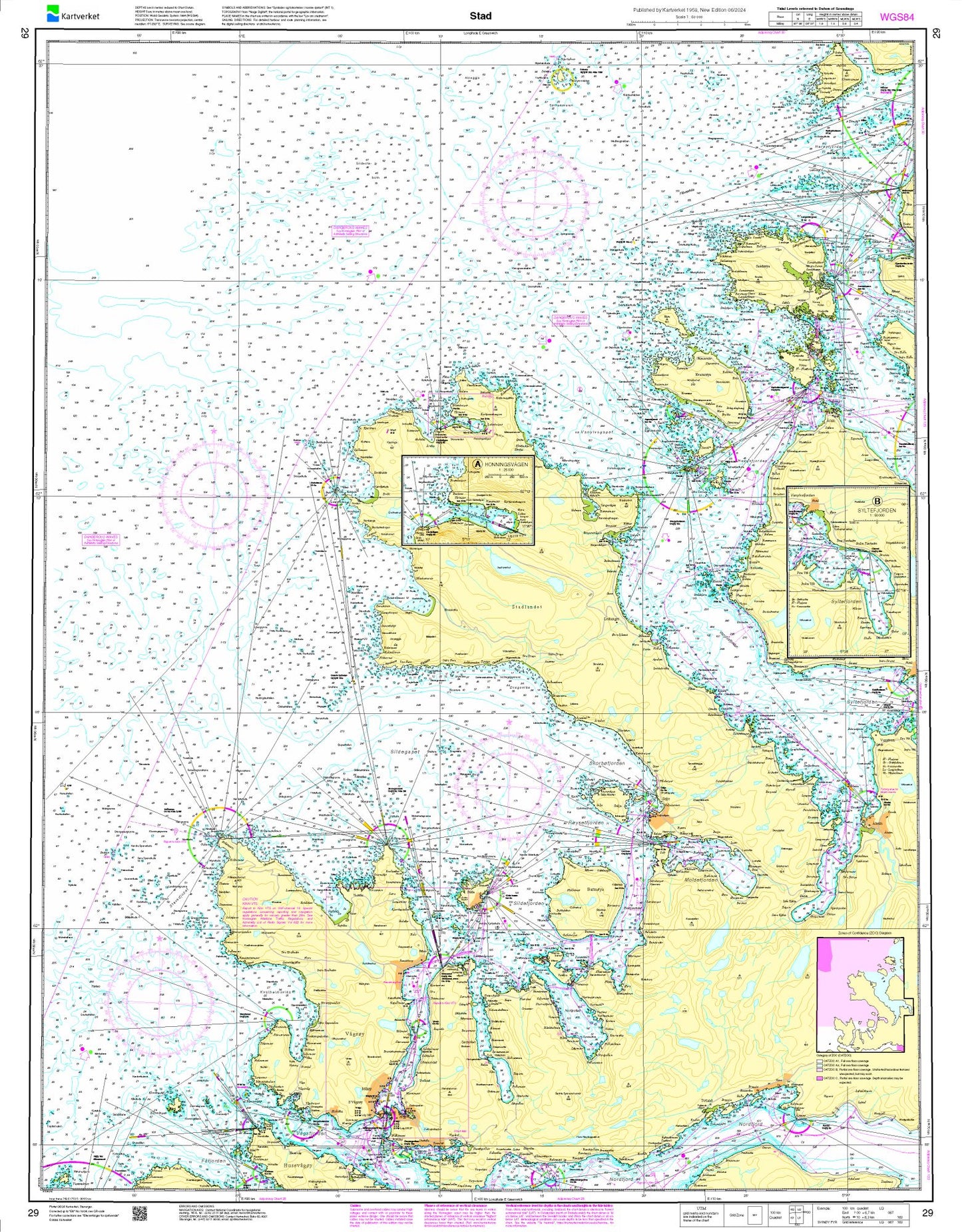 Stad - 29 - Norway Kartverket Nautical Charts