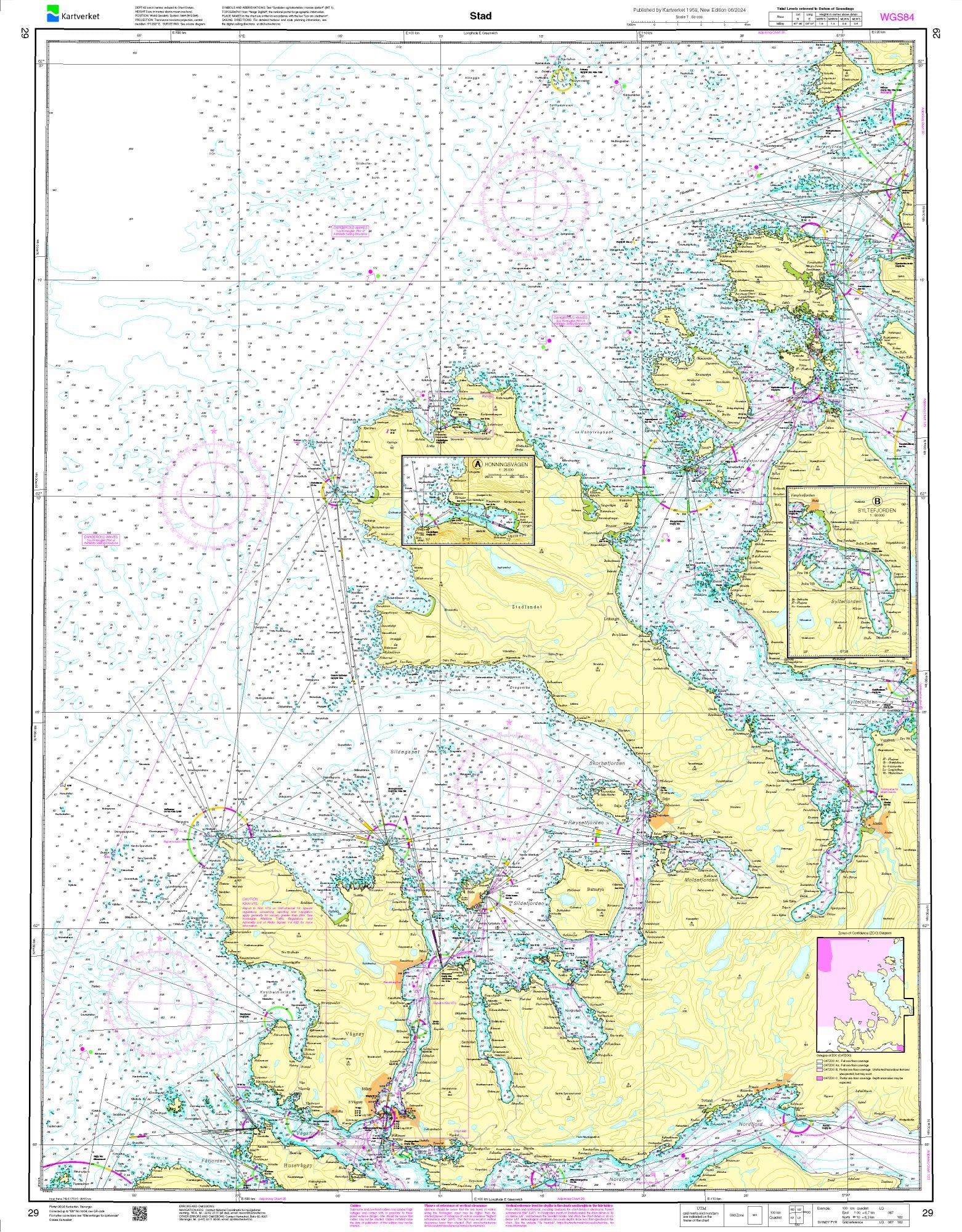 Stad - 29 - Norway Kartverket Nautical Charts