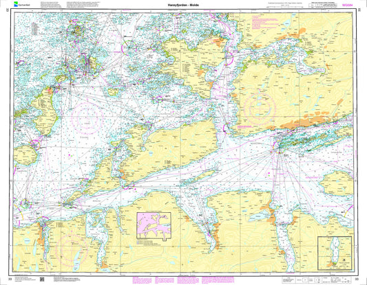 Harøyfjorden - Molde - 33 - Norway Kartverket Nautical Charts