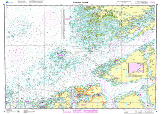 Kristiansund - Kyrhaug - 36 - Norway Kartverket Nautical Charts