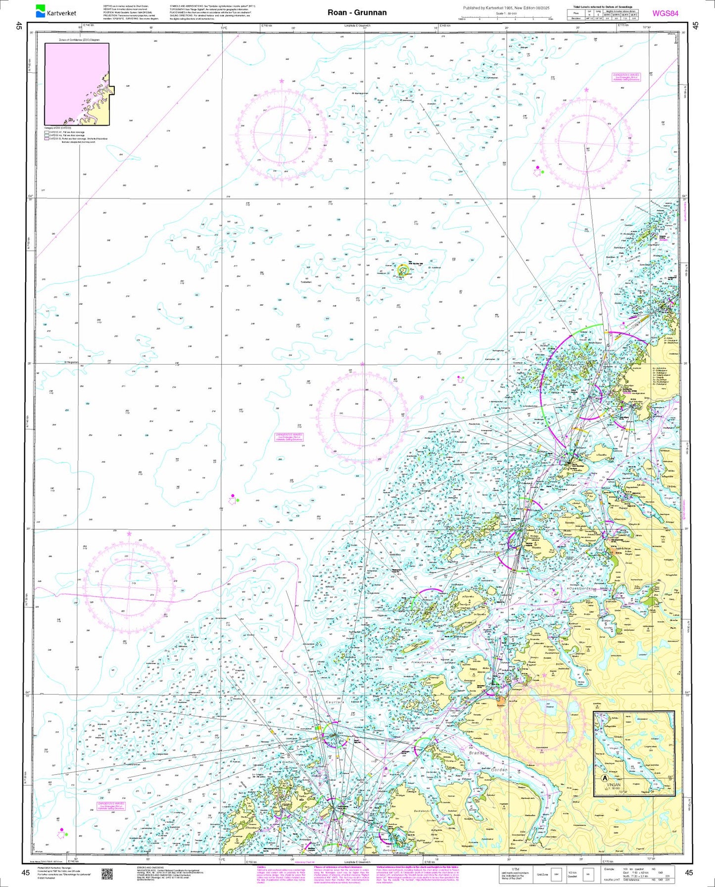 Roan - Grunnan - 45 - Norway Kartverket Nautical Charts
