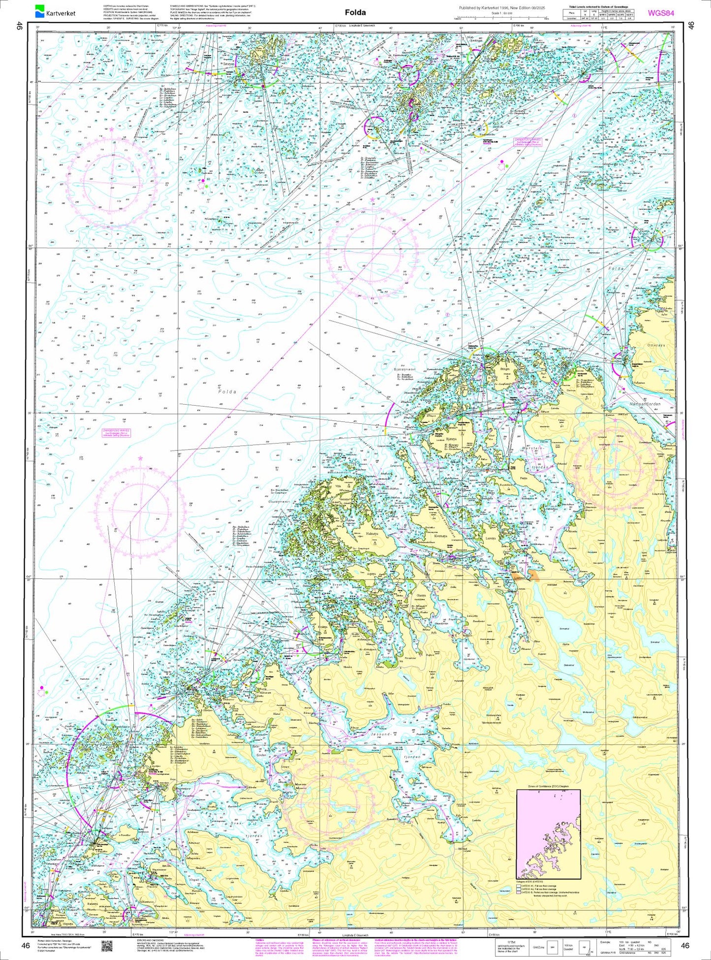 Folda - 46 - Norway Kartverket Nautical Charts