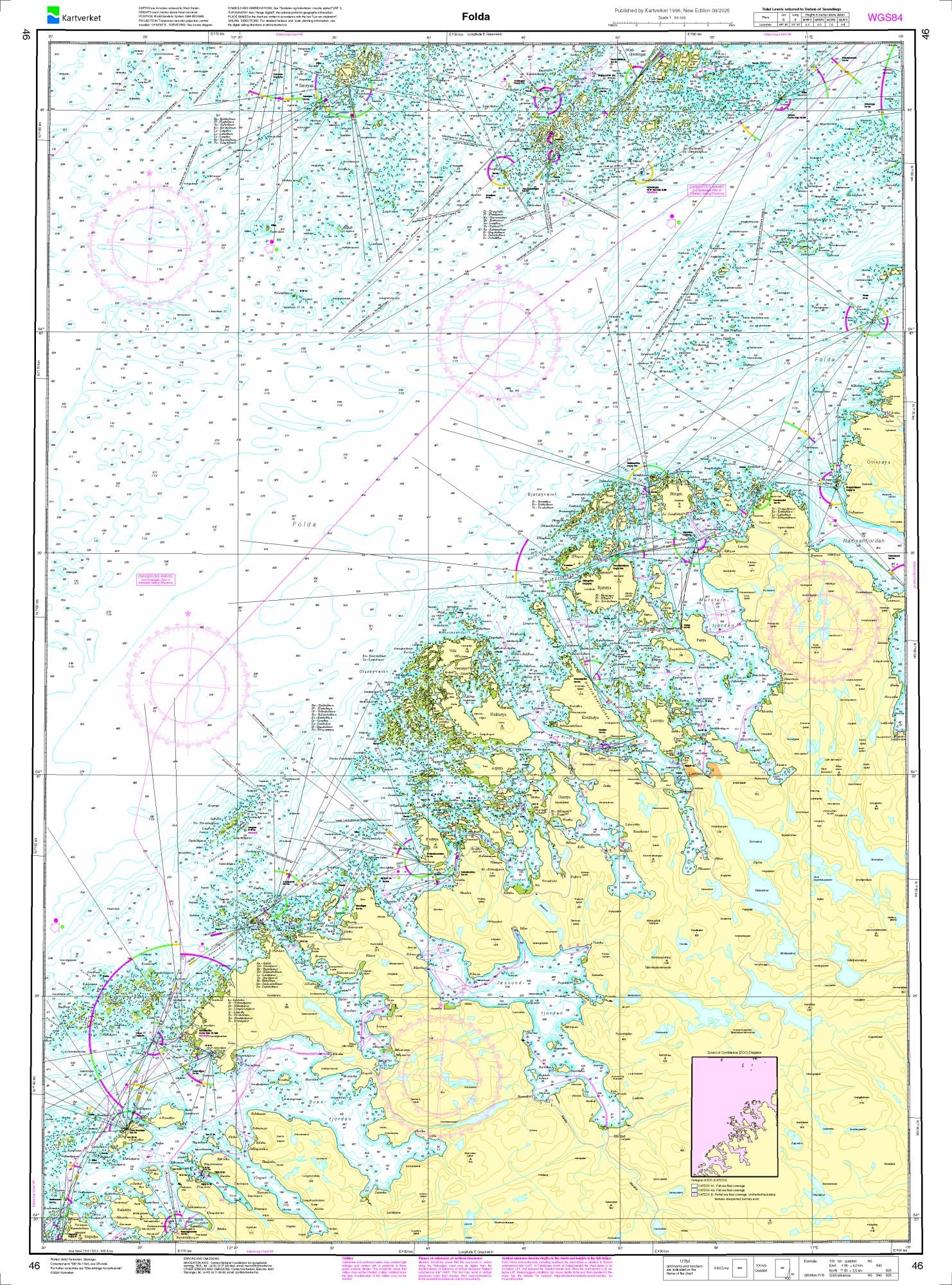 Folda - 46 - Norway Kartverket Nautical Charts