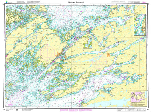 Gjæslingan - Dolmsundet - 48 - Norway Kartverket Nautical Charts