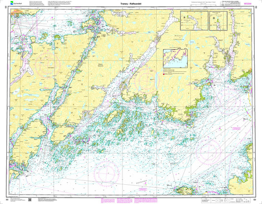 Tranøy - Raftsundet - 69 - Norway Kartverket Nautical Charts