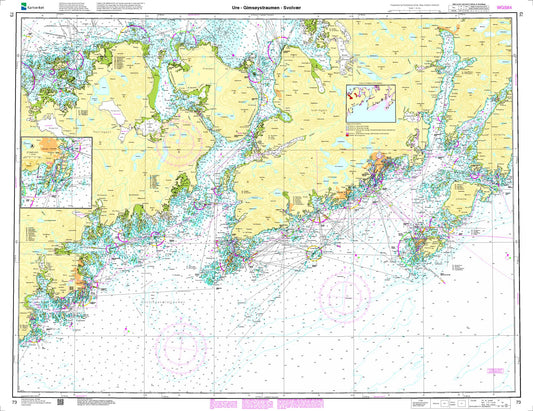 Ure - Gimsøystraumen - Svolvær - 73 - Norway Kartverket Nautical Charts
