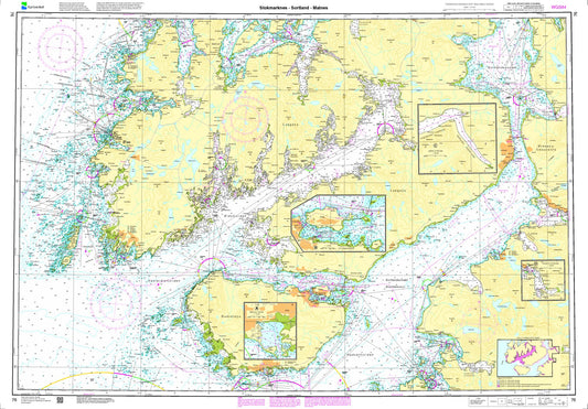 Stokmarknes - Sortland - Malnes - 76 - Norway Kartverket Nautical Charts