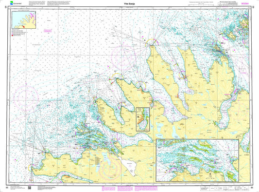 Ytre Senja - 85 - Norway Kartverket Nautical Charts