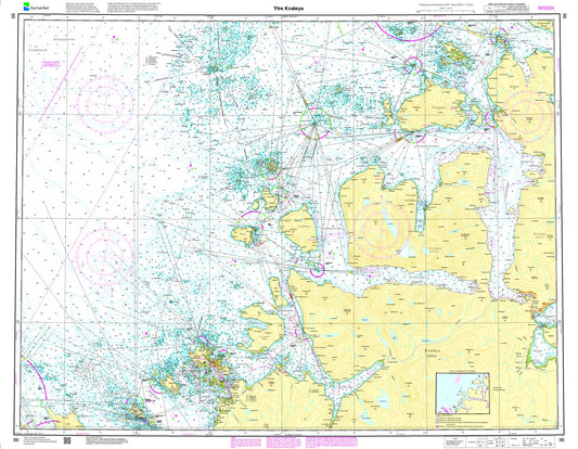 Ytre Kvaløya - 86 - Norway Kartverket Nautical Charts