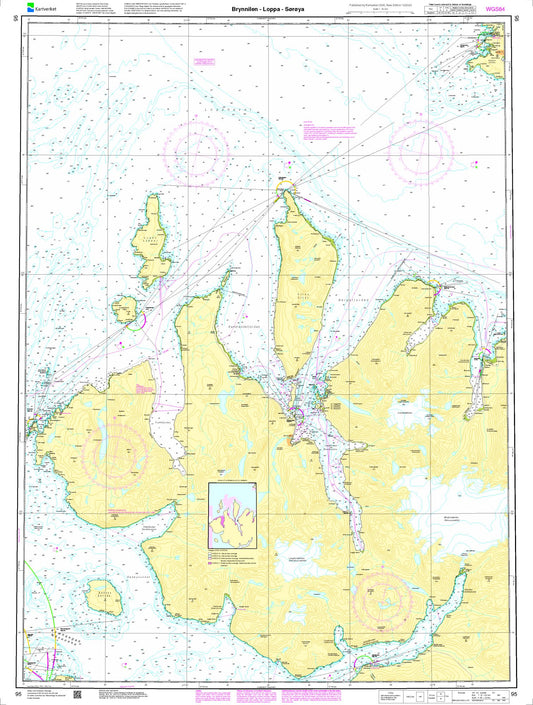 Brynnilen - Loppa - Sørøya - 95 - Norway Kartverket Nautical Charts