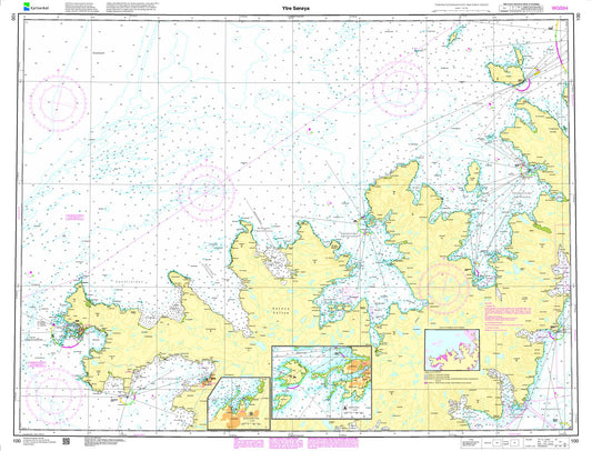 Ytre Sørøya - 100 - Norway Kartverket Nautical Charts