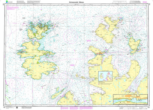 Rolvsøysundet - Måsøya - 102 - Norway Kartverket Nautical Charts