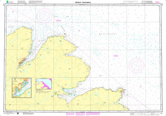 Båtsfjord - Hamningberg - 112 - Norway Kartverket Nautical Charts