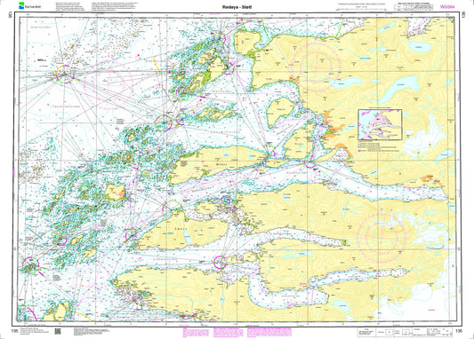 Rødøya - Støtt - 135 - Norway Kartverket Nautical Charts