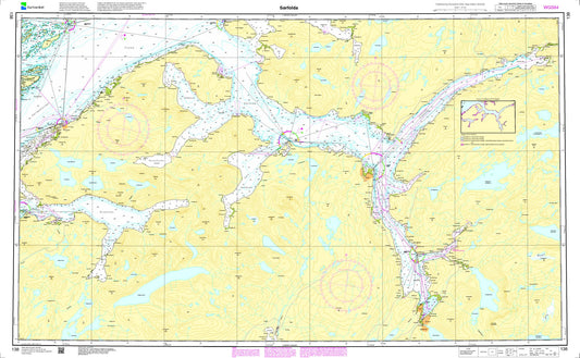 Sørfolda - 138 - Norway Kartverket Nautical Charts