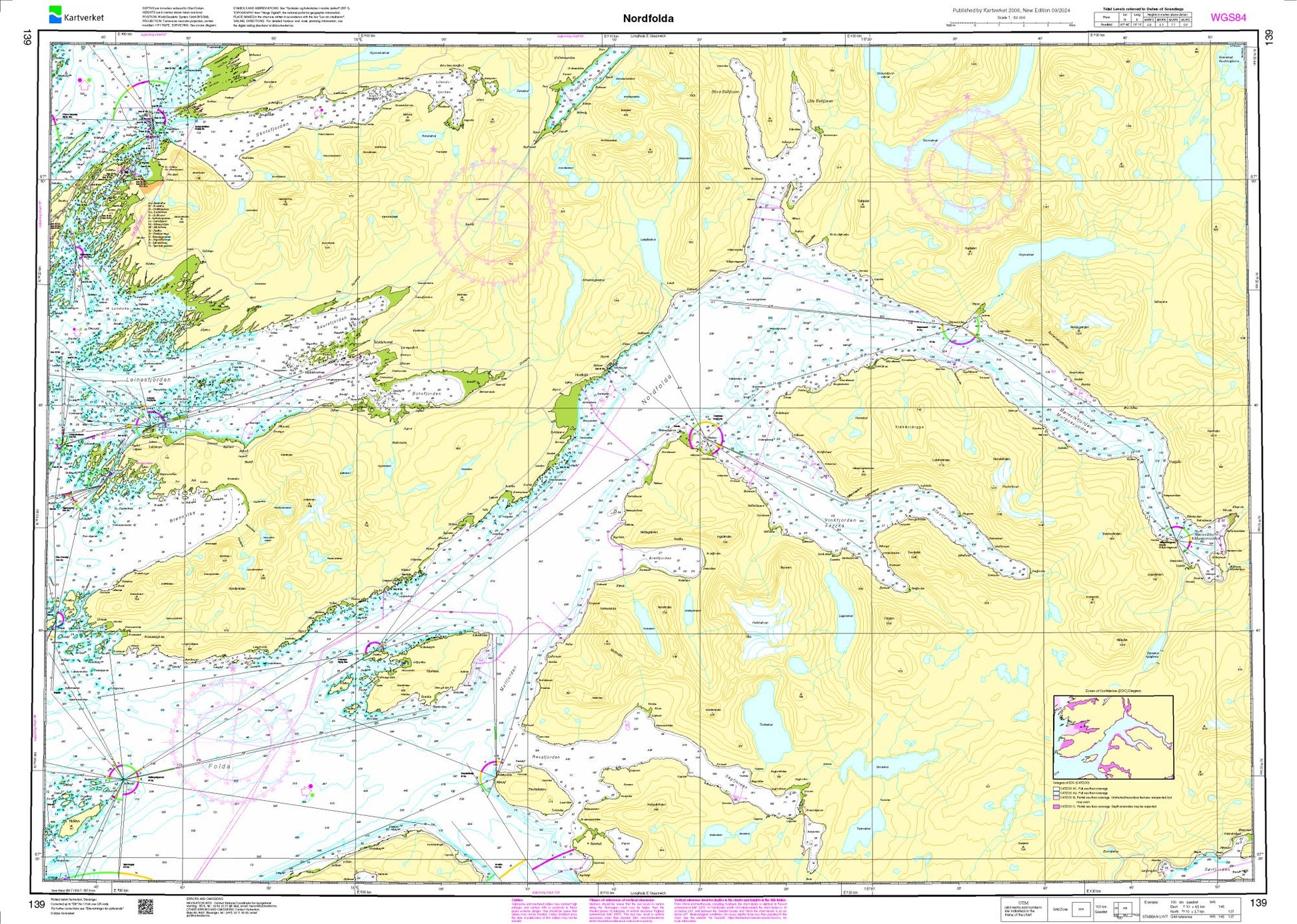 Nordfolda - 139 - Norway Kartverket Nautical Charts