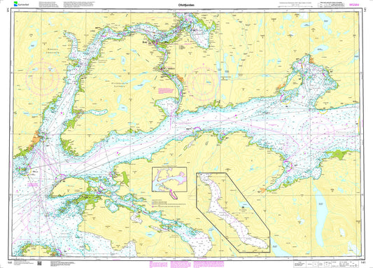 Ofotfjorden - 141 - Norway Kartverket Nautical Charts