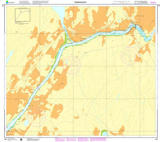 Sarpsborg havn - 465 - Norway Kartverket Nautical Charts