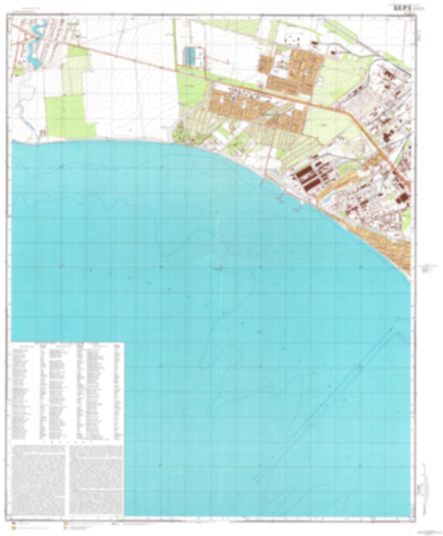 Berdiansk 1 (Ukraine) - Soviet Military City Plans