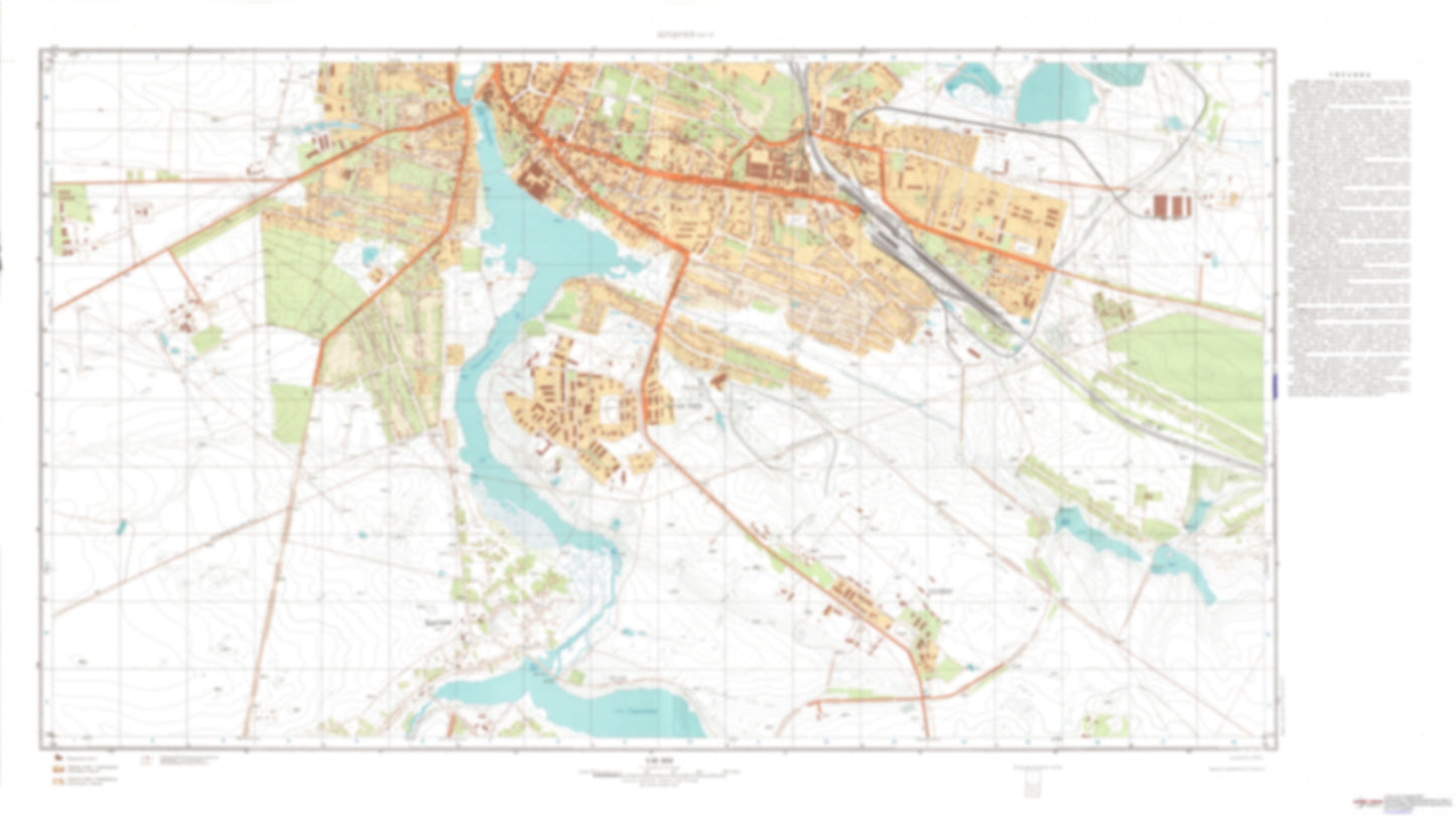 Berdichev 2 (Ukraine) - Soviet Military City Plans