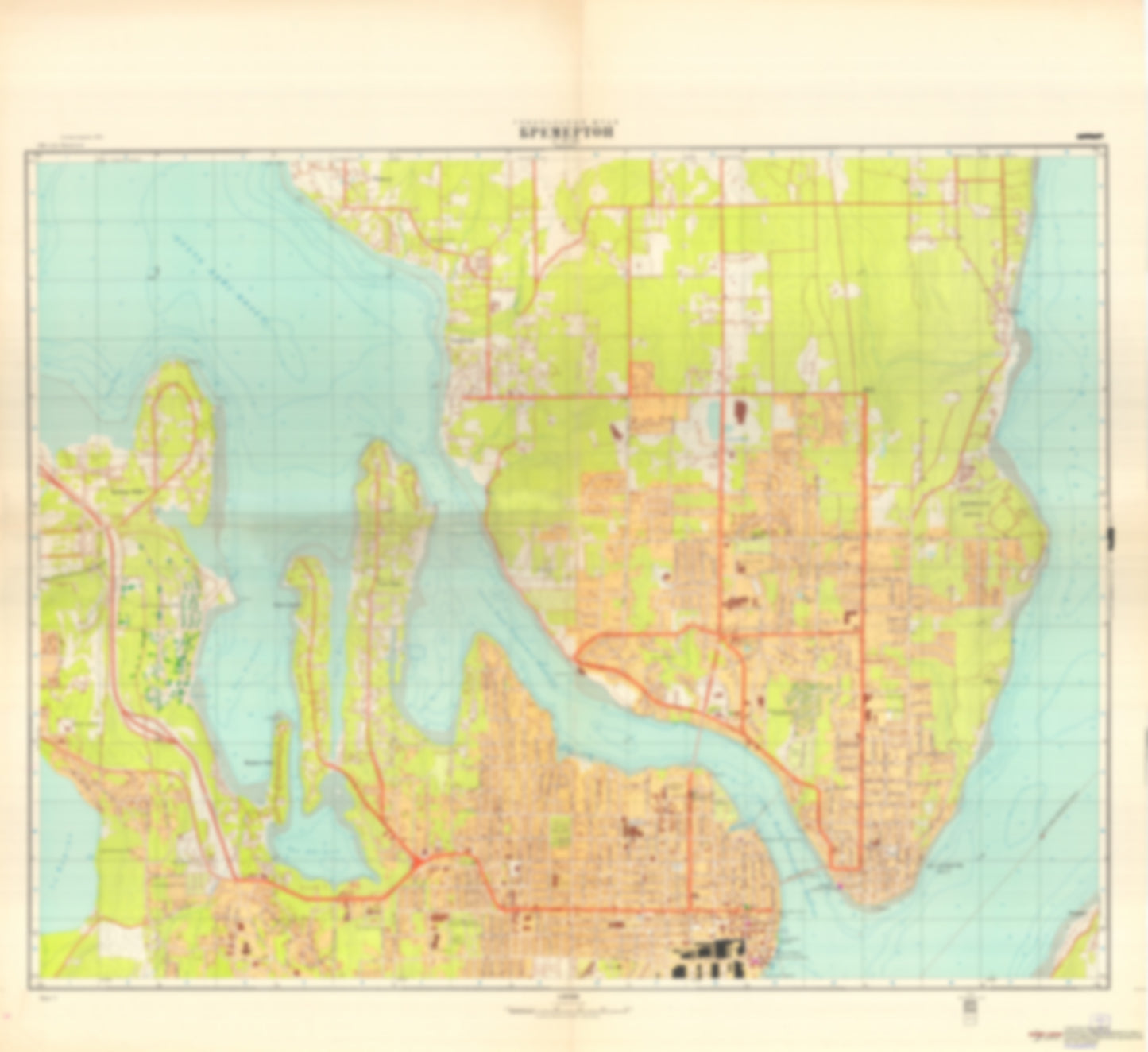 Bremerton, WA 1 (USA) - Soviet Military City Plans