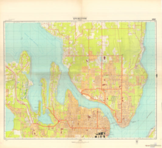 Bremerton, WA 1 (USA) - Soviet Military City Plans