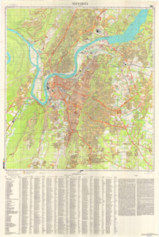 Chattanooga, TN (USA) - Soviet Military City Plans