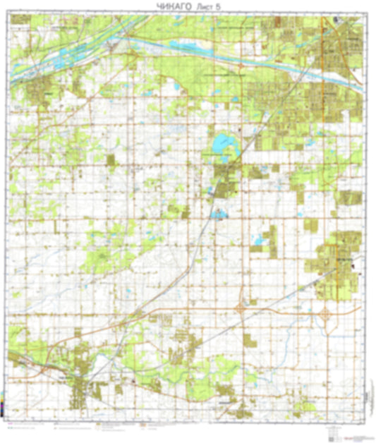 Chicago, IL 5 (USA) - Soviet Military City Plans
