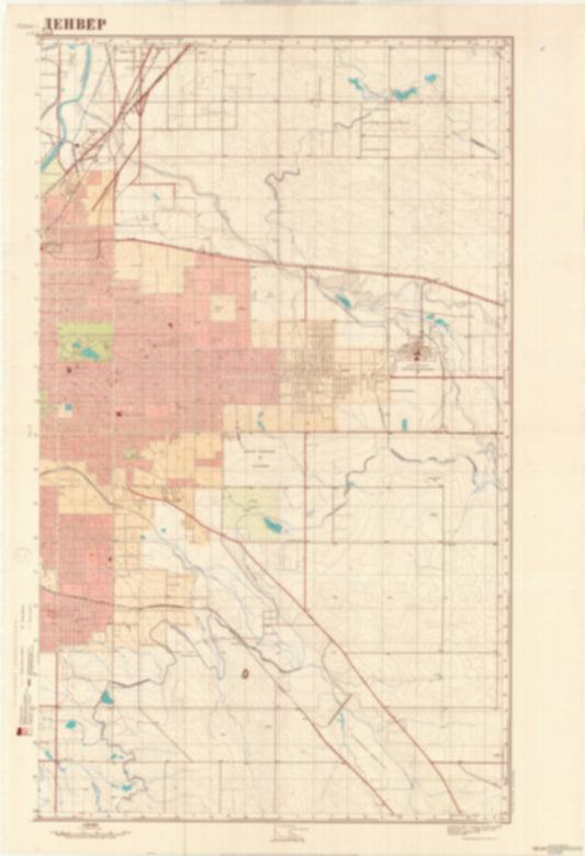 Denver, CO 2 (USA) - Soviet Military City Plans