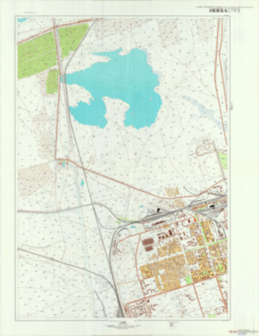 Ekibastuz 1 (Kazakhstan) - Soviet Military City Plans