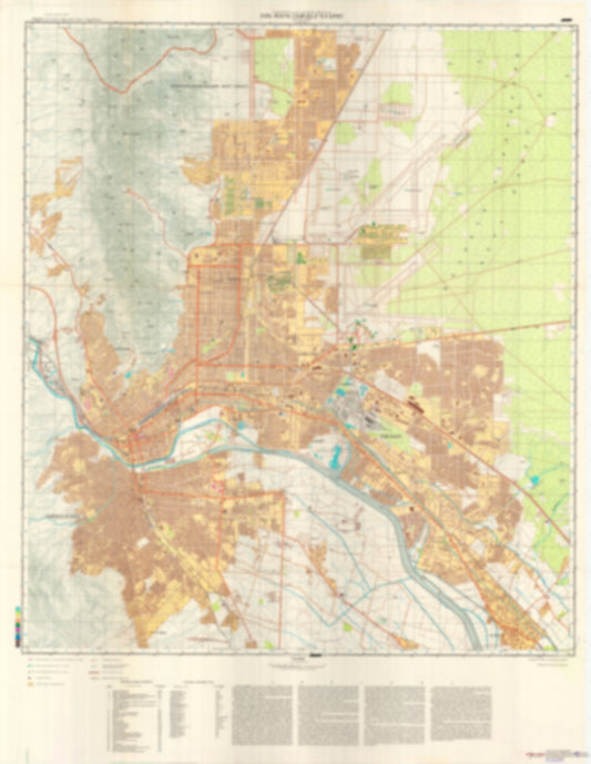 El Paso, TX, Ciudad Juarez (USA, Mexico) - Soviet Military City Plans