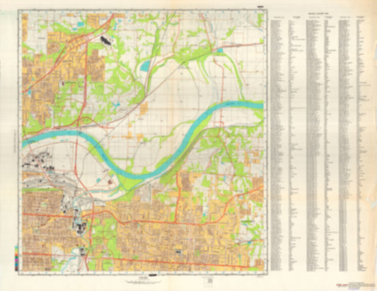 Kansas City, KS/MO 2 (USA) - Soviet Military City Plans