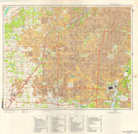 Kansas City, KS/MO 3 (USA) - Soviet Military City Plans