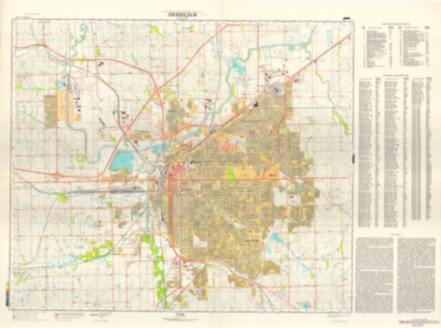 Lincoln, NE (USA) - Soviet Military City Plans