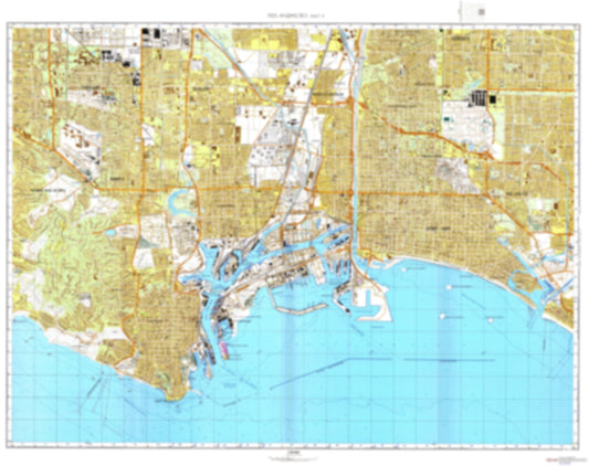 Los Angeles, CA 11 (USA) - Soviet Military City Plans