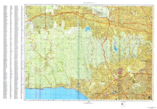 Los Angeles, CA 4 (USA) - Soviet Military City Plans